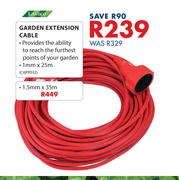 Garden Extension Cable-1.5mm x 35m