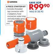 Gardena 6 Piece Starter Kit