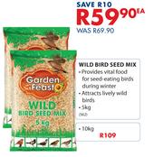 Garden Feast Wild Bird Seed Mix-5Kg Each