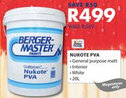 Berger Master Nukote PVA-20Ltr