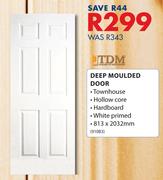 TDM Deep Moulded Door 2032x813mm