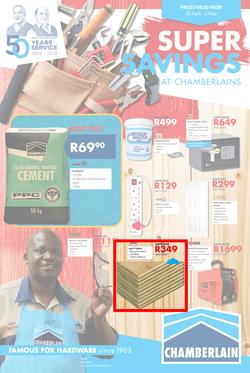 Chamberlains : Super Savings (20 Apr - 6 May 2018), page 1