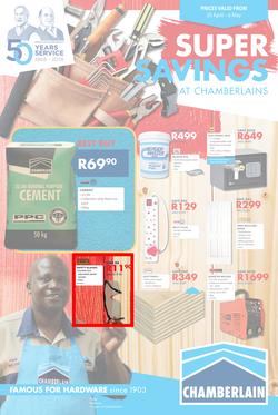 Chamberlains : Super Savings (20 Apr - 6 May 2018), page 1