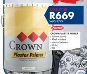 Plascon Crown Plaster Primer-20Ltr