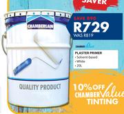 Chamberlain Plaster Primer-20Ltr