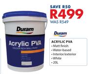 Duram Acrylic PVA-20Ltr