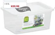 Addis Clearly Neat Storage Box-3.1Ltr