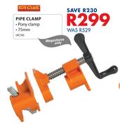 Tork Craft Pipe Clamp-75mm