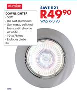 Eurolux Downlighter-104 x 78mm 