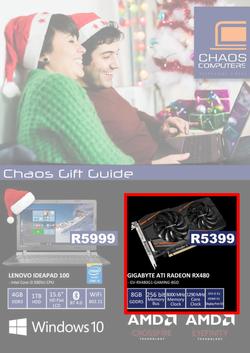 Chaos Computers : Chaos Gift Guide (18 Nov - 24 Dec 2016), page 1