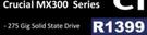 Crucial MX300 Series 275 Gig Solid State Drive