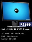 Dell SE2216H 21.5" LED Screen