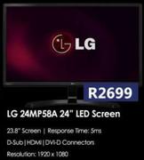 LG 24MP58A 24" LED Screen