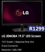 LG 20M38A 19.5" LED Screen