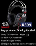 Lagopasmutus Gaming Headset