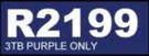 Transcend StoreJet 2.5 USB 3.0 25H3P Seiries 3TB Purple Or Blue