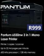 Pantum 6550nw 3 In 1 Mono Laser Printer