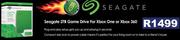 Seagate 2TB Game Drive For Xbox One Or Xbox 360