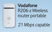 Vodafone R206-z Wireless Router Portable-On Standard MyMeg 500