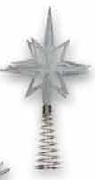 Christmas Treetop Stars Small Assorted-Each