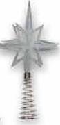 Christmas Treetop Stars Large Assorted-Each