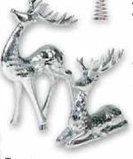 Acrylic Reindeer Decorations Standing-28cm