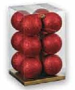 Glitter Baubles-60mm-Per Pack