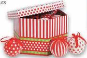 Box Of Baubles Assorted-75mm-Per Pack