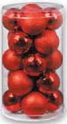 Shiny & Glitter Baubles-Per Pack