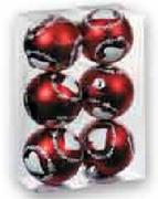 Baubles With Hearts-6 Pack