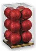 Glitter Baubles-12-Pack
