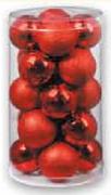 Shiny & Glitter Baubles-20 Pack