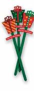 Wooden Stake Christmas Accessories,Assorted