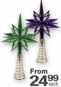 Christmas Treetop Stars,Assorted-Large