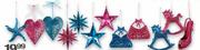 Christmas Tree Decorations Assorted/Each