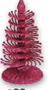 Small Tabletop Glitter Christmas Tree/Each