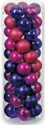 Christmas Baubles 50 Pack-Assorted Colours 