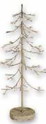 Metal Tabletop Christmas Tree With Pearl Beads