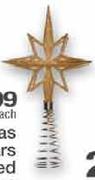 Christmas Treetop Stars Assorted-Large