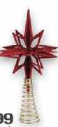 Christmas Treetop Small Stars Assorted-Each