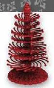 Small Tabletop Glitter Christmas Tree