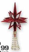 Christmas Treetop Stars Assorted-Small 