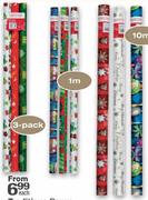 Traditions Gift Wrap-1m*70cm