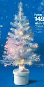 White Fibre-Optic Christmas Tree-1.2m