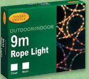 Santa's Choice Rope Light-9m