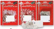 Battery-Operated White LED Lights-20's