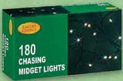 Santa's Choice Chasing Midget Lights-180's