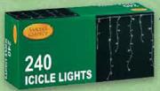 Santa's Choice Lcicle Lights-240's
