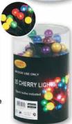 Non-Flashing Cherry Lights-35's