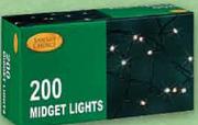 Santa's Choice Midget Lights-120's
